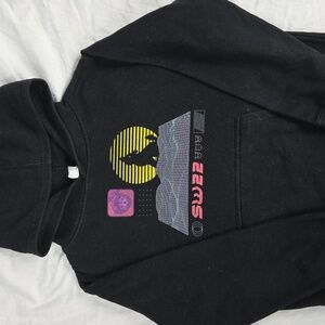 Girls Black Hoodie M Black With Wolf And Moon YouTuber SSSNIPERWOLF